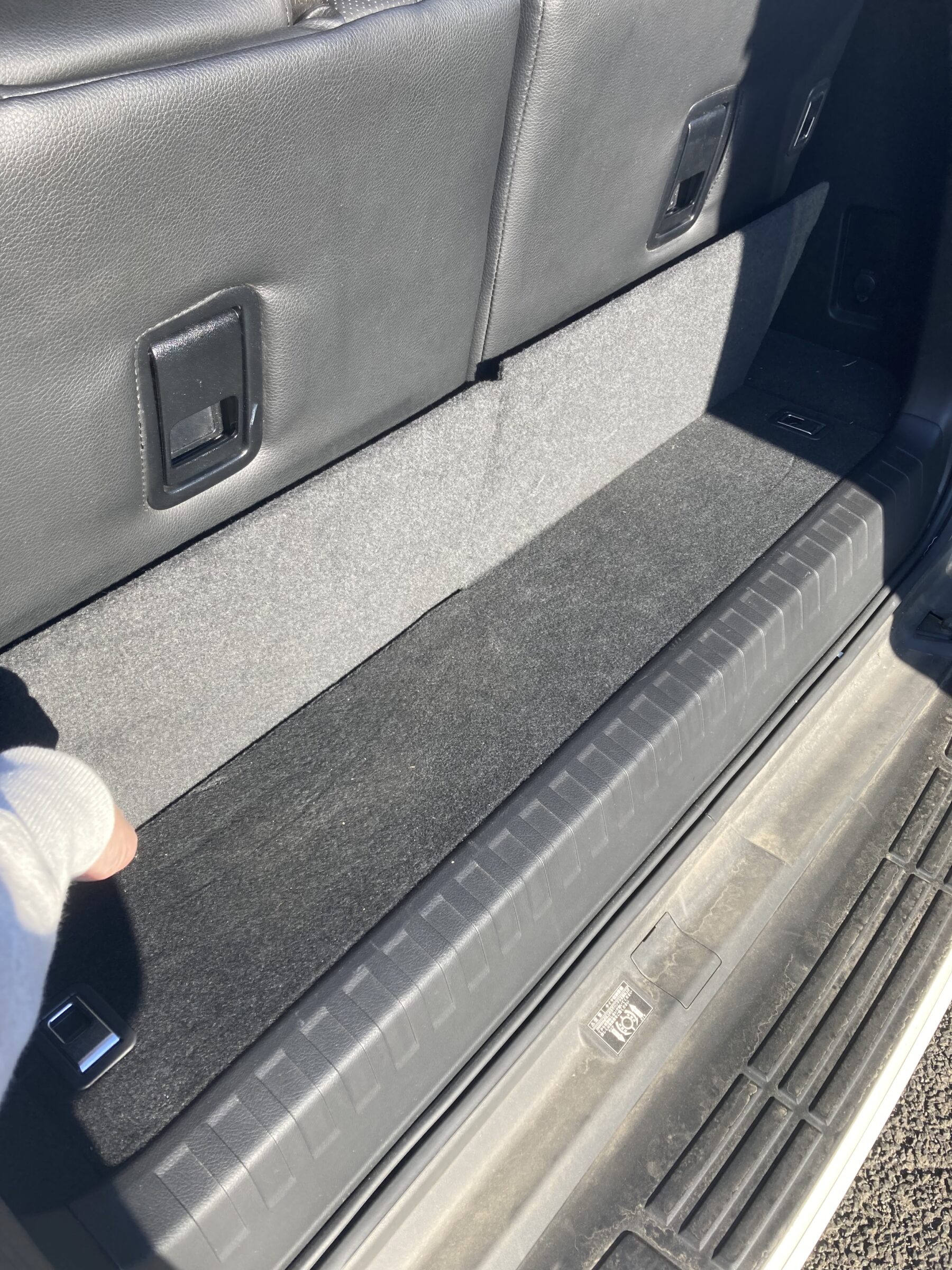 プラドのトランク