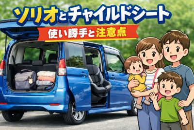 ソリオとチャイルドシート