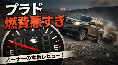 プラドの燃費悪すぎ